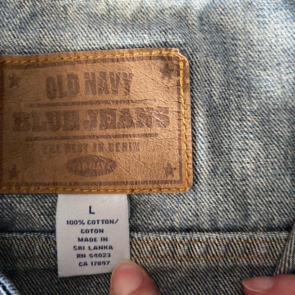 Size L Old Navy Jean jacket
